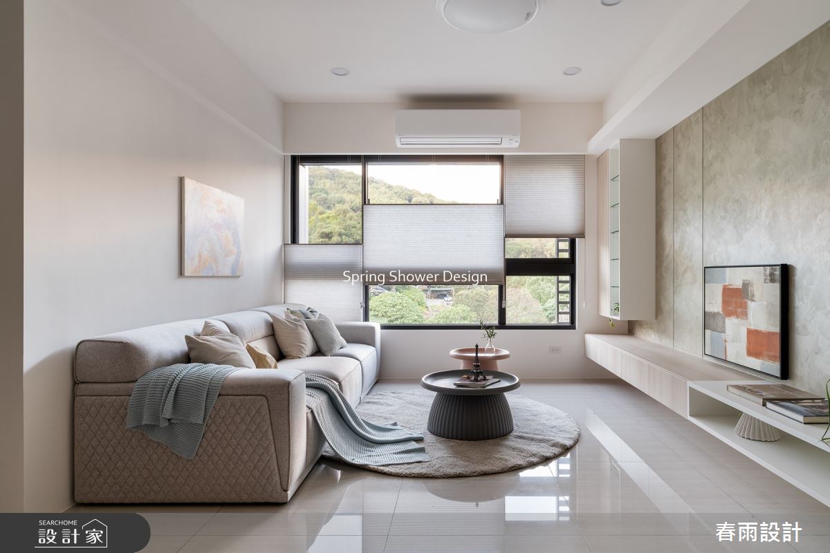 新成屋(5年以下)＿現代風客廳案例圖片＿春雨設計＿春雨_160 鹿鳴館之3