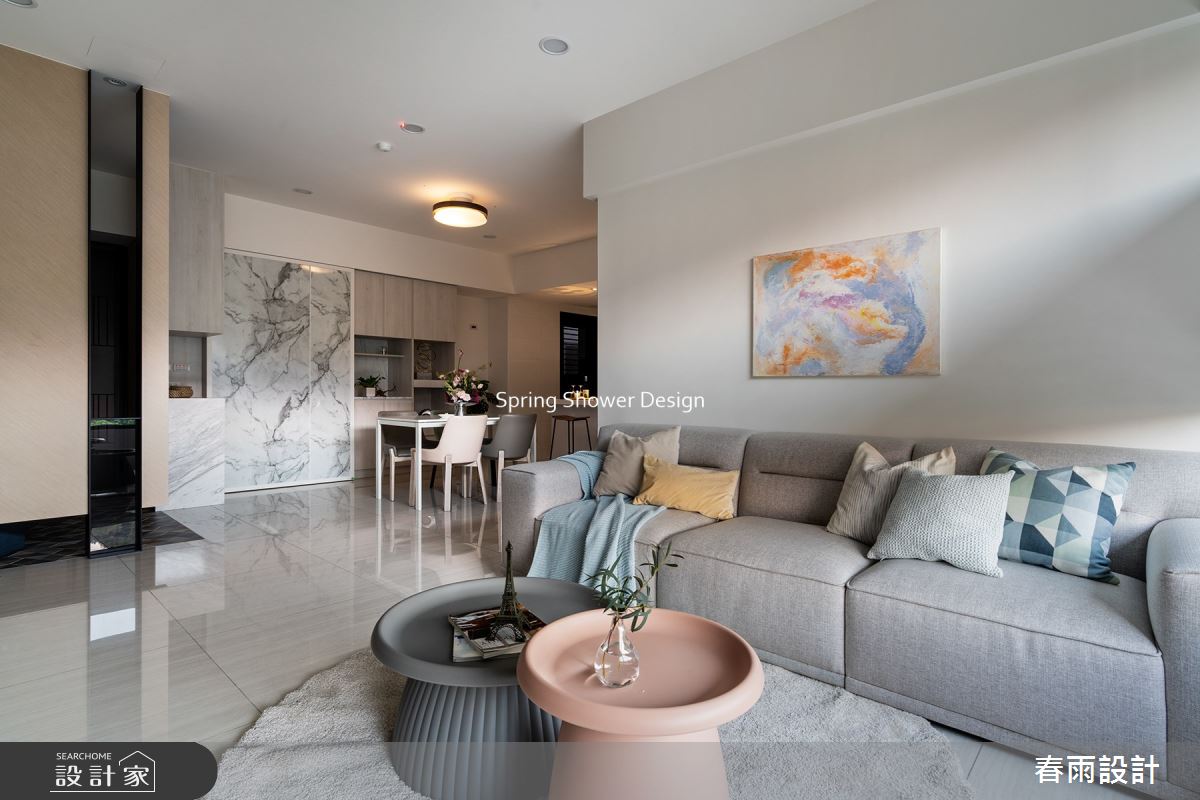 新成屋(5年以下)＿現代風客廳餐廳案例圖片＿春雨設計＿春雨_160 鹿鳴館之6