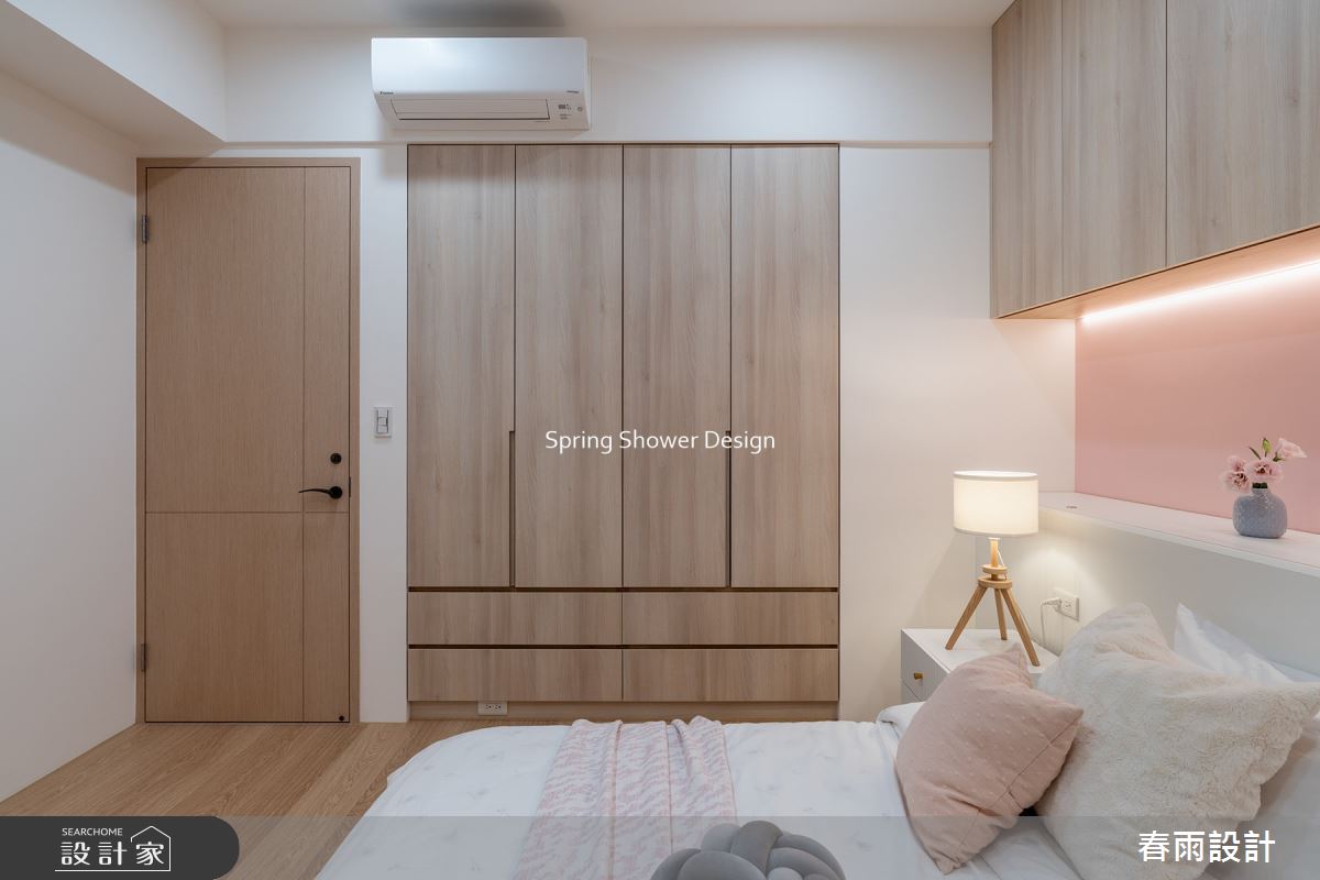 新成屋(5年以下)＿現代風臥室案例圖片＿春雨設計＿春雨_160 鹿鳴館之27