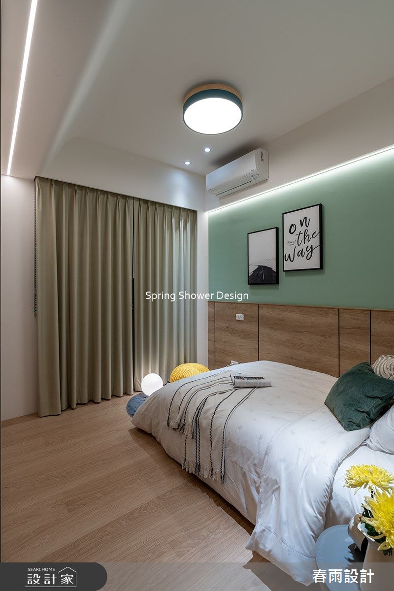 新成屋(5年以下)＿現代風臥室案例圖片＿春雨設計＿春雨_160 鹿鳴館之31