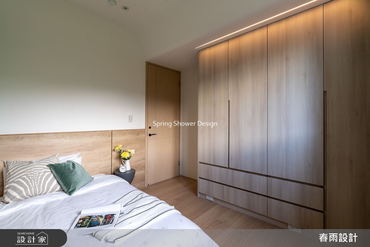新成屋(5年以下)＿現代風臥室案例圖片＿春雨設計＿春雨_160 鹿鳴館之32