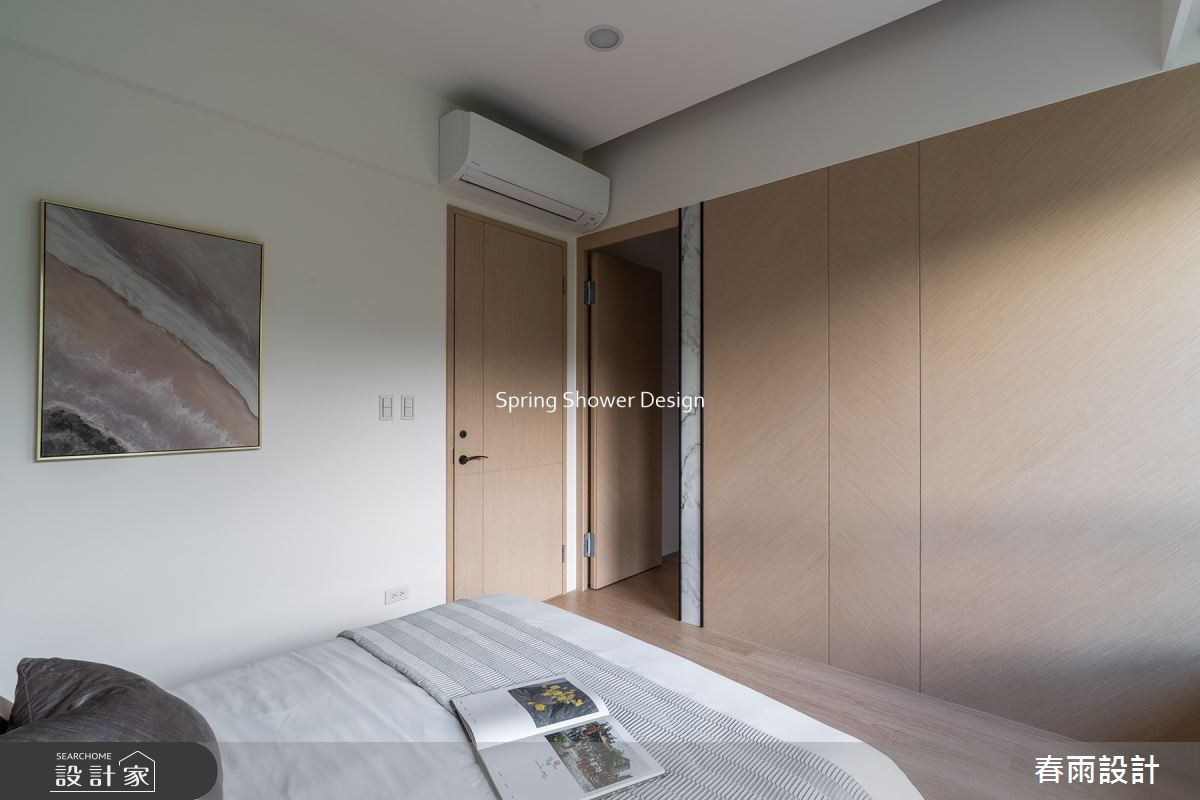 新成屋(5年以下)＿現代風臥室案例圖片＿春雨設計＿春雨_160 鹿鳴館之19