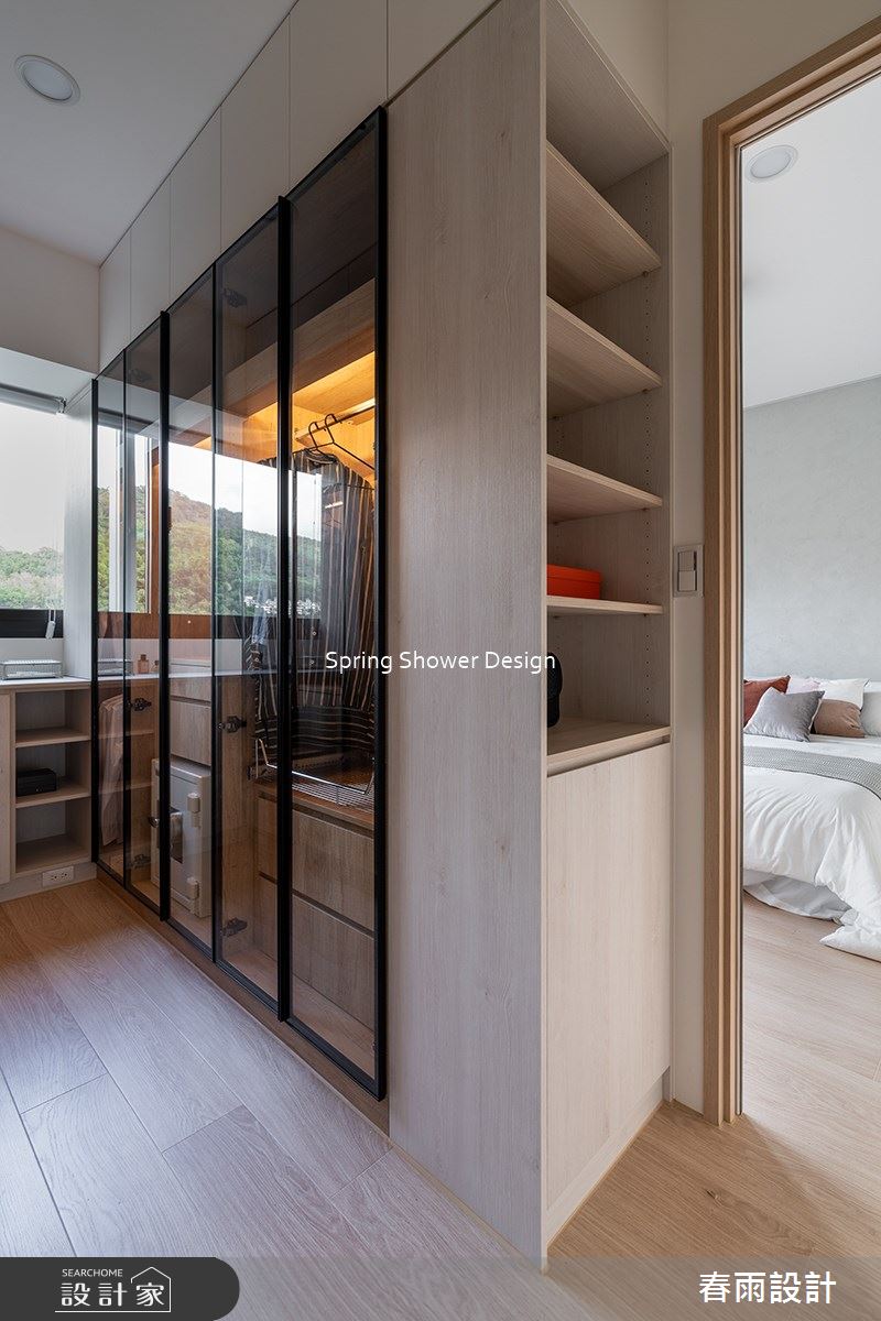 新成屋(5年以下)＿現代風更衣間案例圖片＿春雨設計＿春雨_160 鹿鳴館之21
