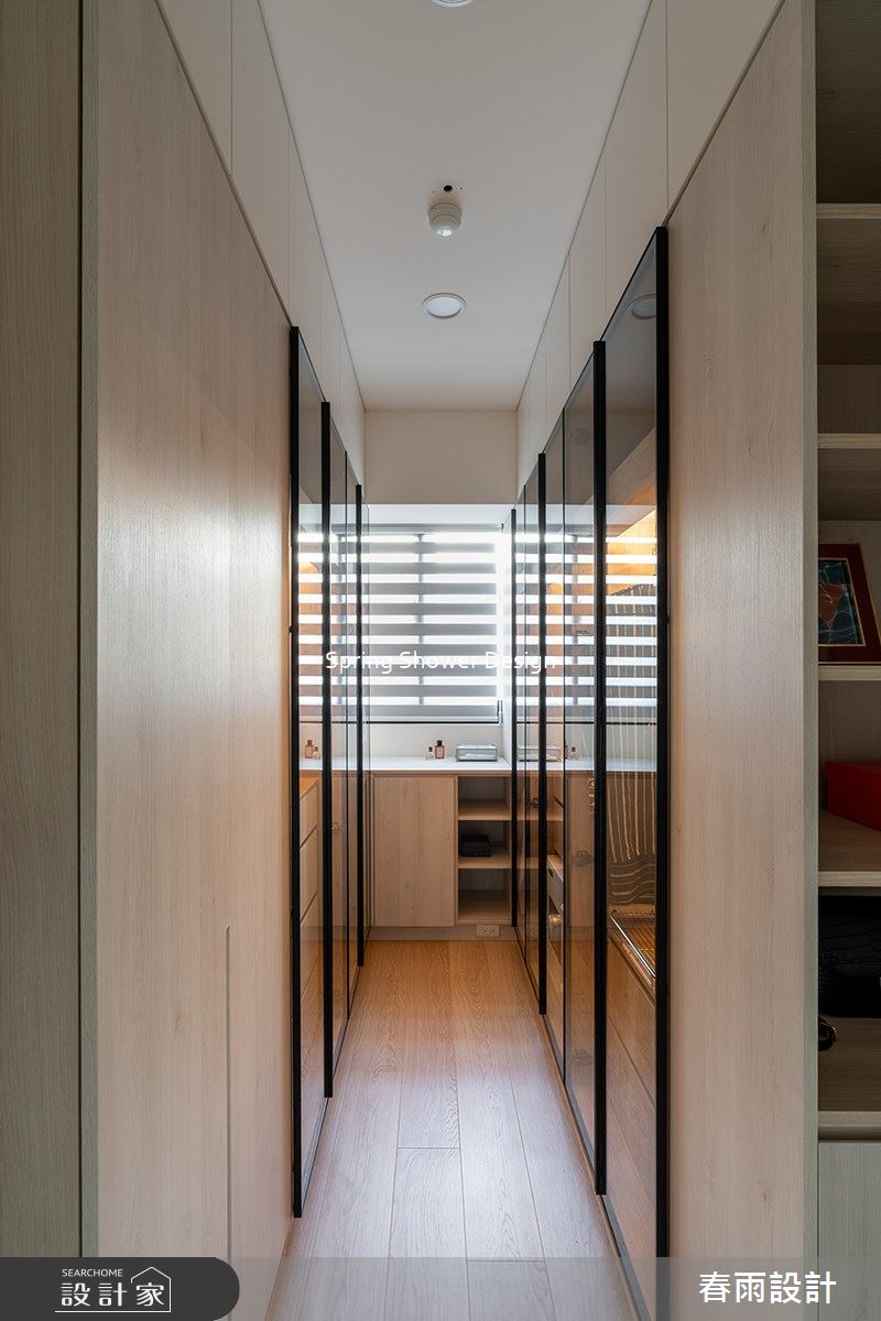 新成屋(5年以下)＿現代風更衣間案例圖片＿春雨設計＿春雨_160 鹿鳴館之22