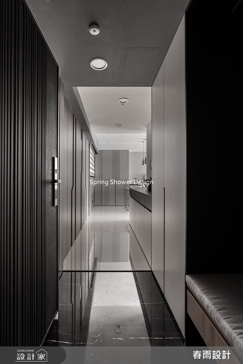 新成屋(5年以下)＿現代風玄關案例圖片＿春雨設計＿春雨_161 新店璞御2之1