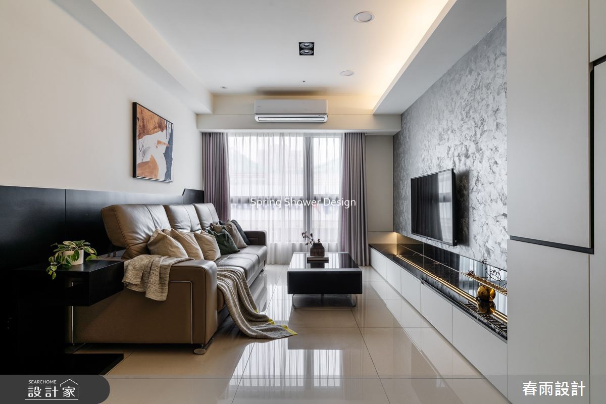 新成屋(5年以下)＿現代風客廳案例圖片＿春雨設計＿春雨_161 新店璞御2之10