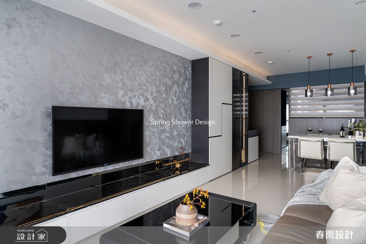 新成屋(5年以下)＿現代風客廳餐廳案例圖片＿春雨設計＿春雨_161 新店璞御2之12