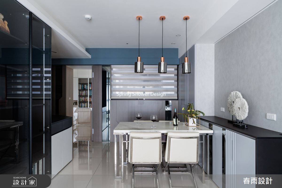 新成屋(5年以下)＿現代風客廳餐廳臥室案例圖片＿春雨設計＿春雨_161 新店璞御2之13