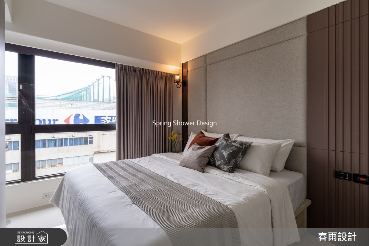 新成屋(5年以下)＿現代風臥室案例圖片＿春雨設計＿春雨_161 新店璞御2之17