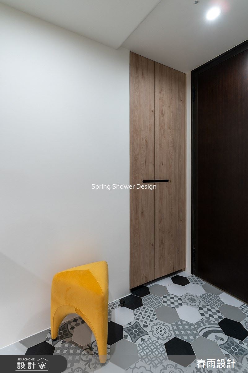 27坪新成屋(5年以下)＿現代風玄關案例圖片＿春雨設計＿春雨_162 聯上匯翠之2