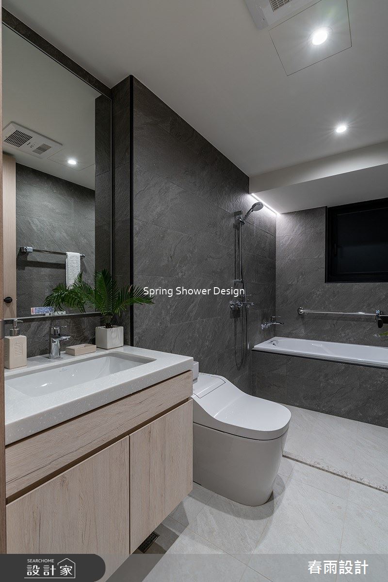27坪新成屋(5年以下)＿現代風浴室案例圖片＿春雨設計＿春雨_162 聯上匯翠之19