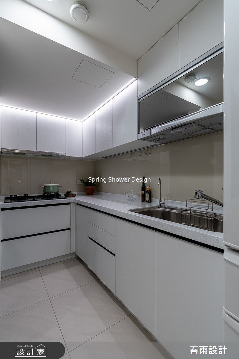27坪新成屋(5年以下)＿現代風廚房案例圖片＿春雨設計＿春雨_162 聯上匯翠之22