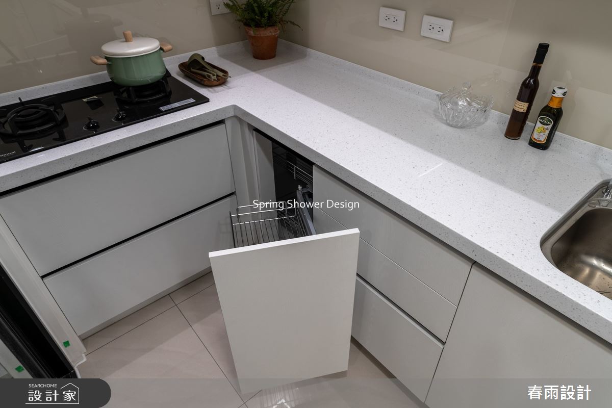 27坪新成屋(5年以下)＿現代風廚房案例圖片＿春雨設計＿春雨_162 聯上匯翠之24