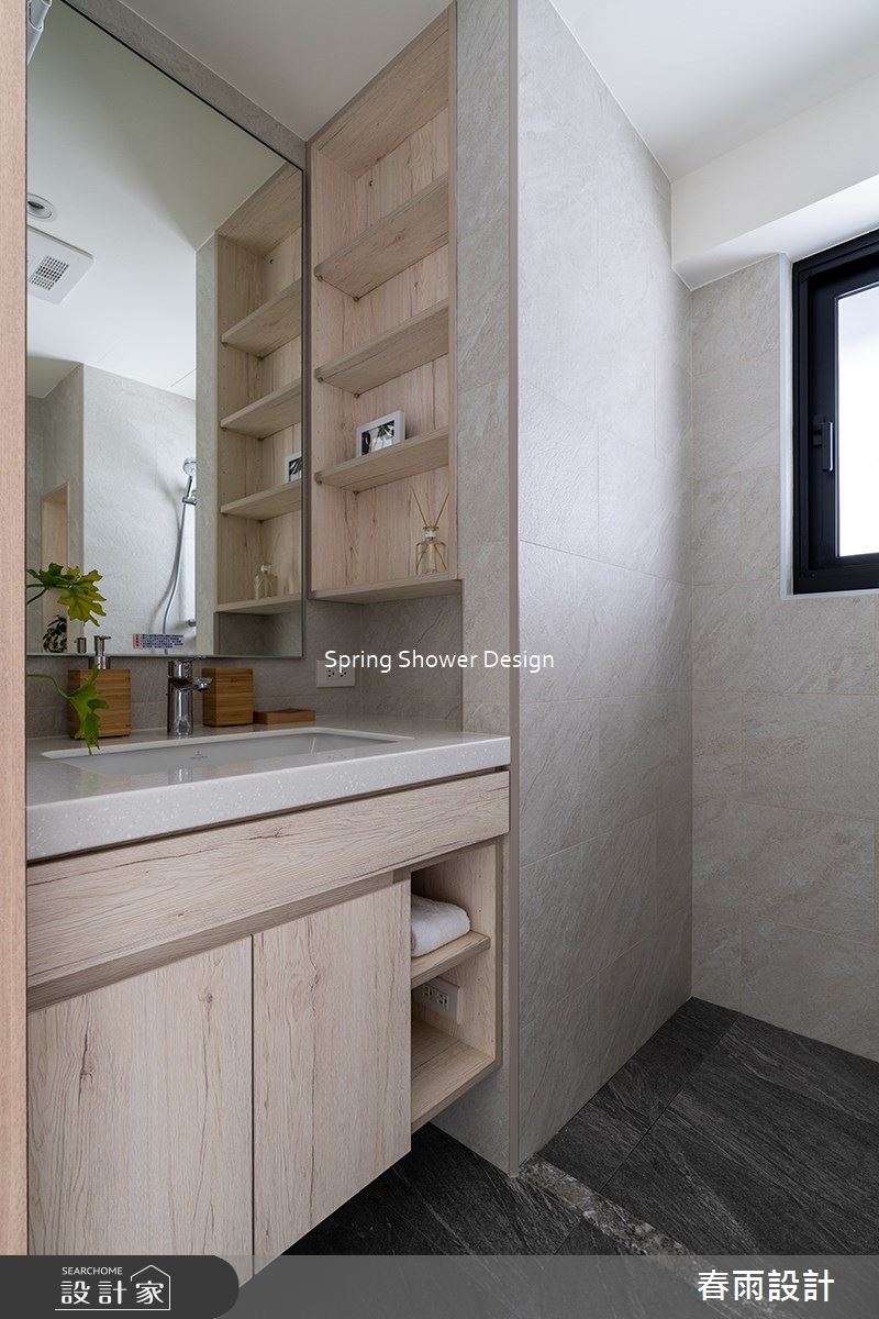 27坪新成屋(5年以下)＿現代風浴室案例圖片＿春雨設計＿春雨_162 聯上匯翠之26