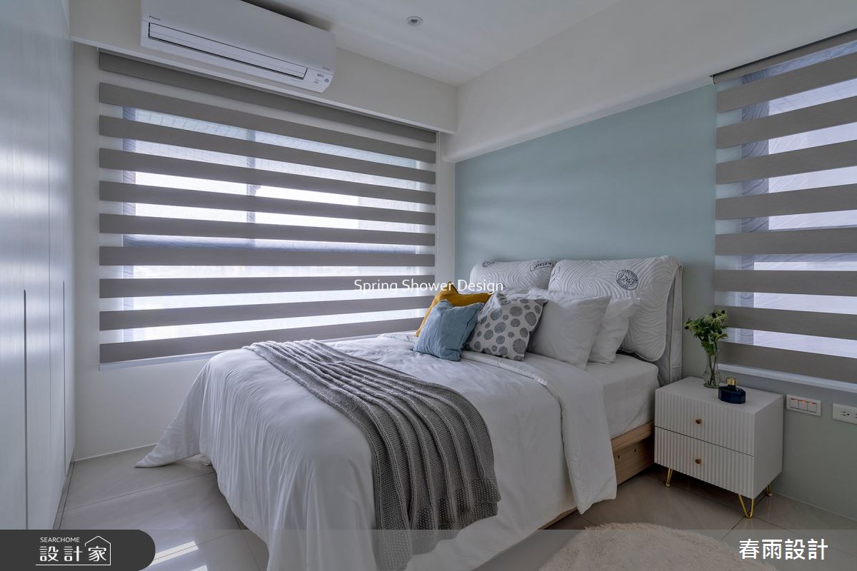 27坪新成屋(5年以下)＿現代風臥室案例圖片＿春雨設計＿春雨_162 聯上匯翠之27