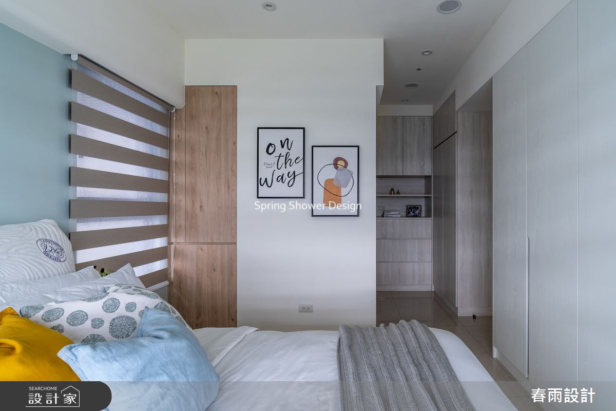 27坪新成屋(5年以下)＿現代風臥室案例圖片＿春雨設計＿春雨_162 聯上匯翠之28