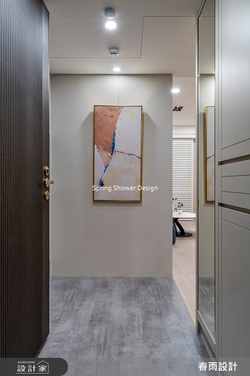 新成屋(5年以下)＿現代風玄關案例圖片＿春雨設計＿春雨_163 三峽融園之1