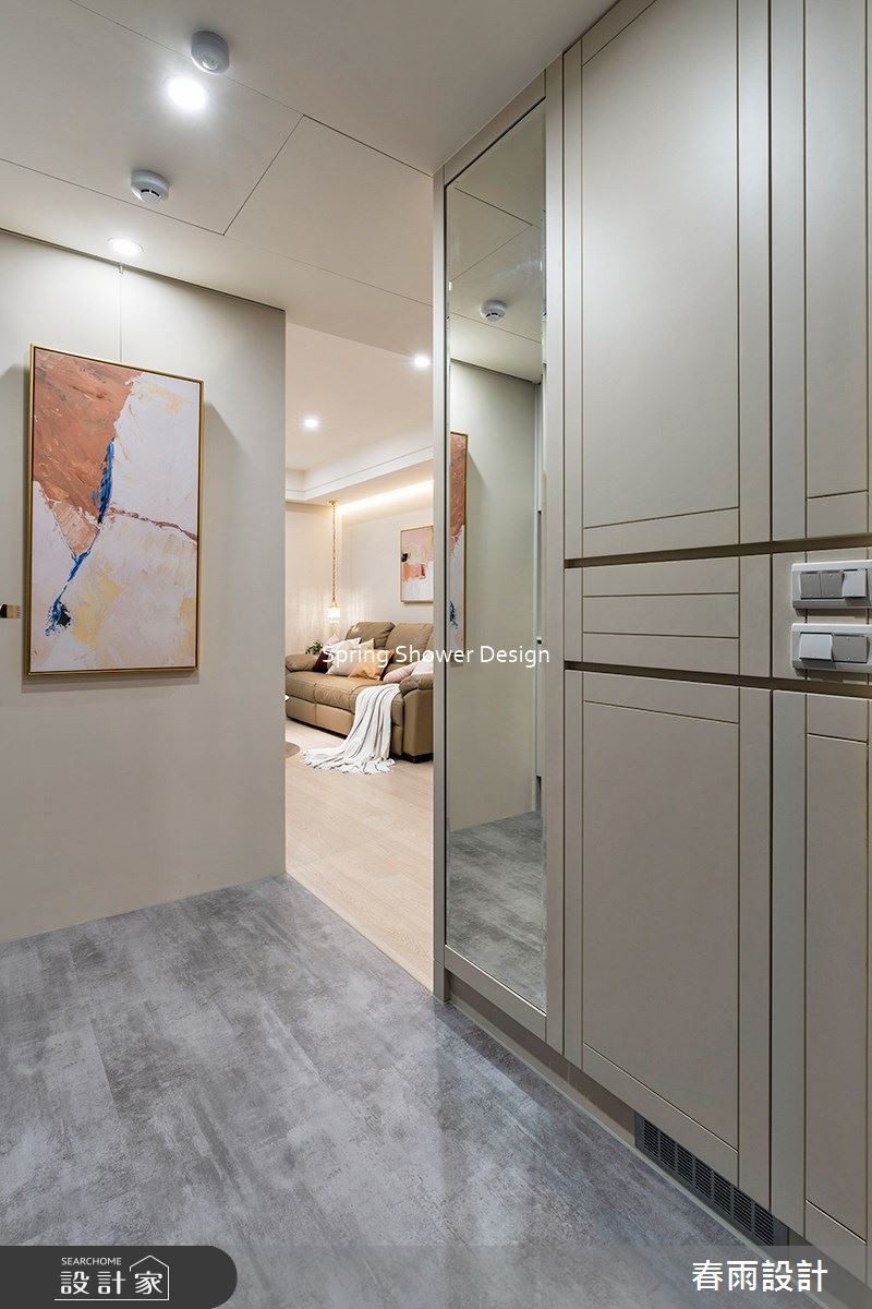 新成屋(5年以下)＿現代風玄關案例圖片＿春雨設計＿春雨_163 三峽融園之2