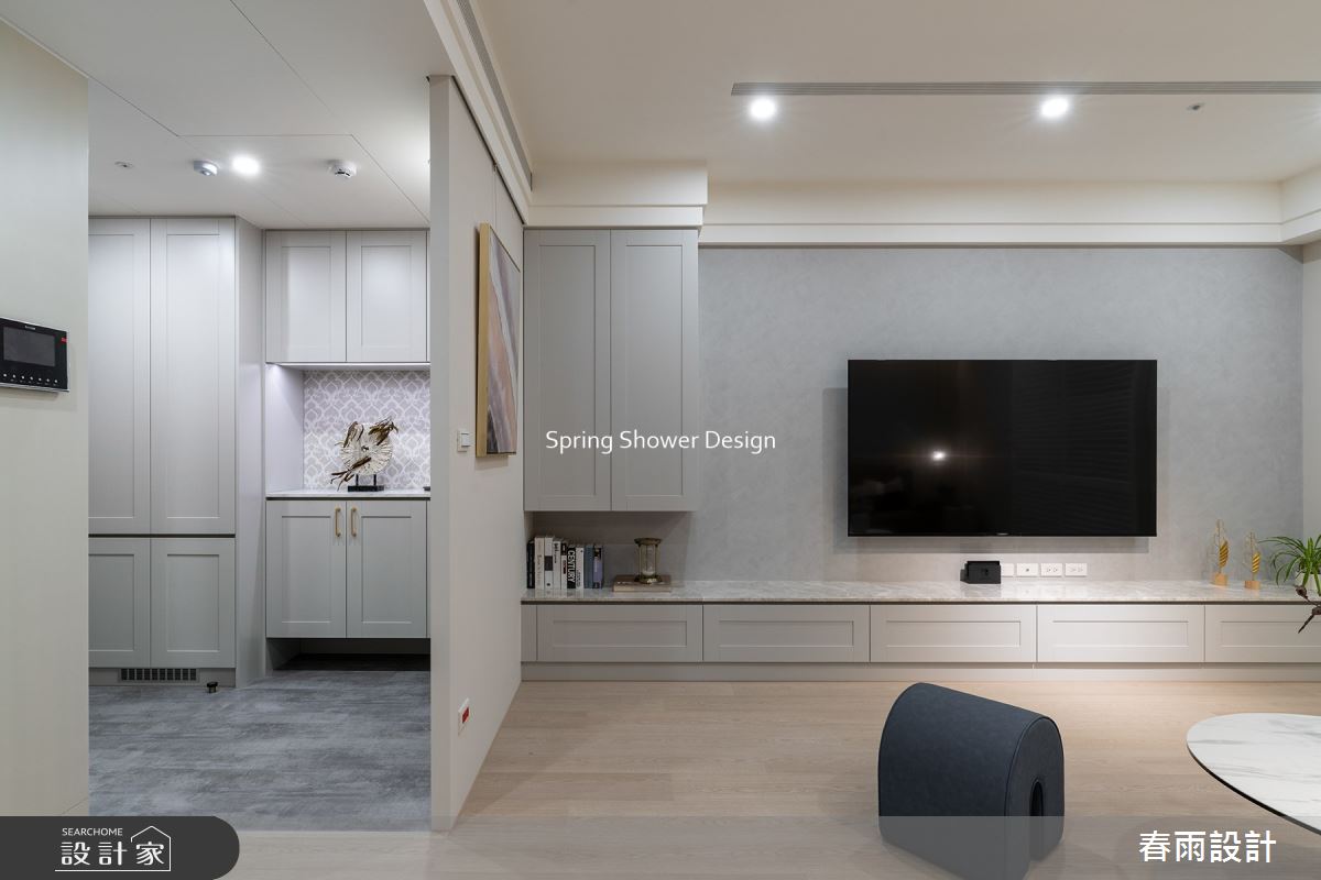 新成屋(5年以下)＿現代風玄關客廳案例圖片＿春雨設計＿春雨_163 三峽融園之5