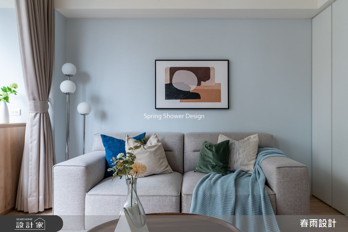 老屋(16~30年)＿現代風客廳案例圖片＿春雨設計＿春雨_164 內湖程公館之6