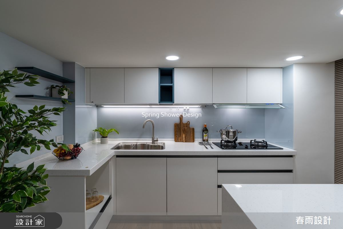 老屋(16~30年)＿現代風廚房案例圖片＿春雨設計＿春雨_164 內湖程公館之26