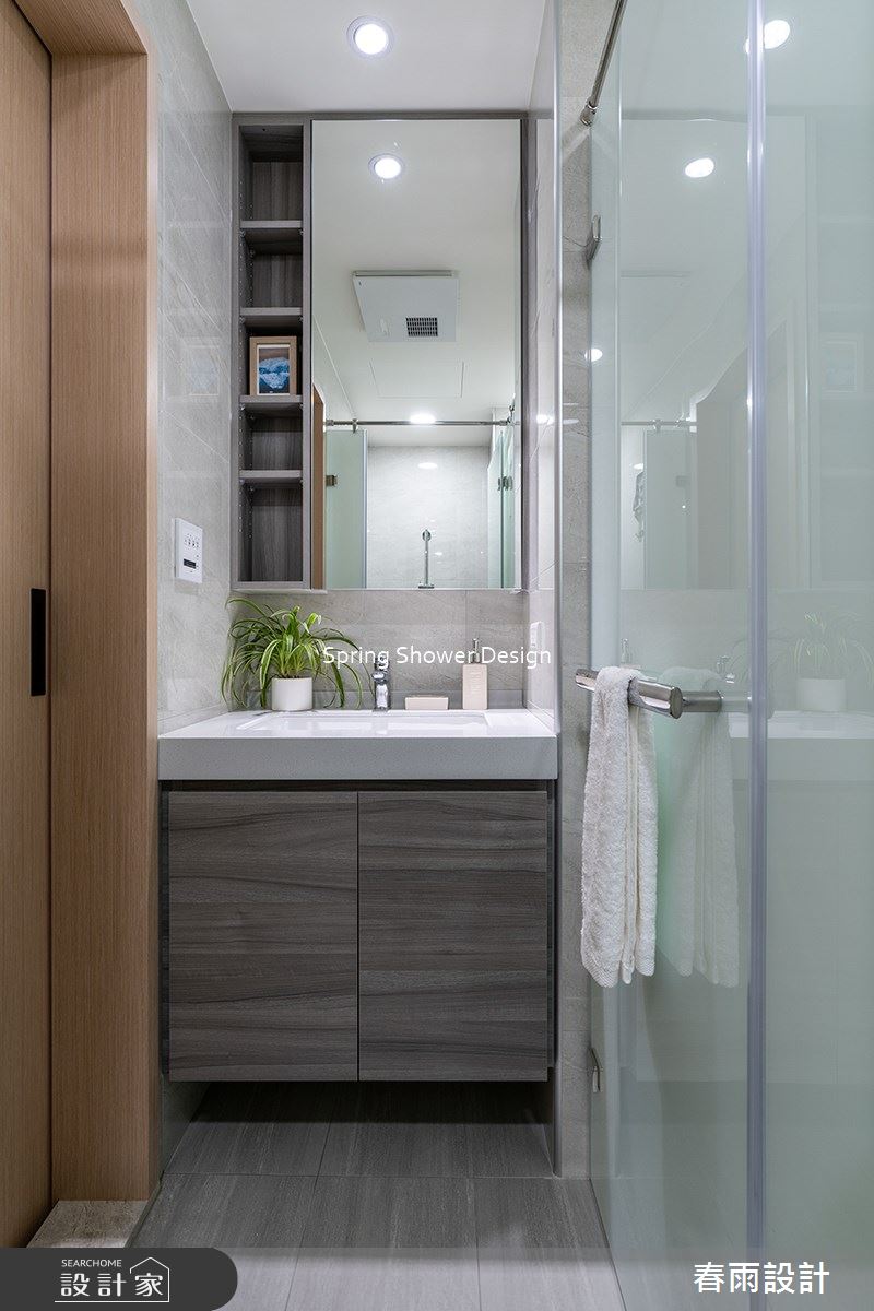 老屋(16~30年)＿現代風浴室案例圖片＿春雨設計＿春雨_164 內湖程公館之28