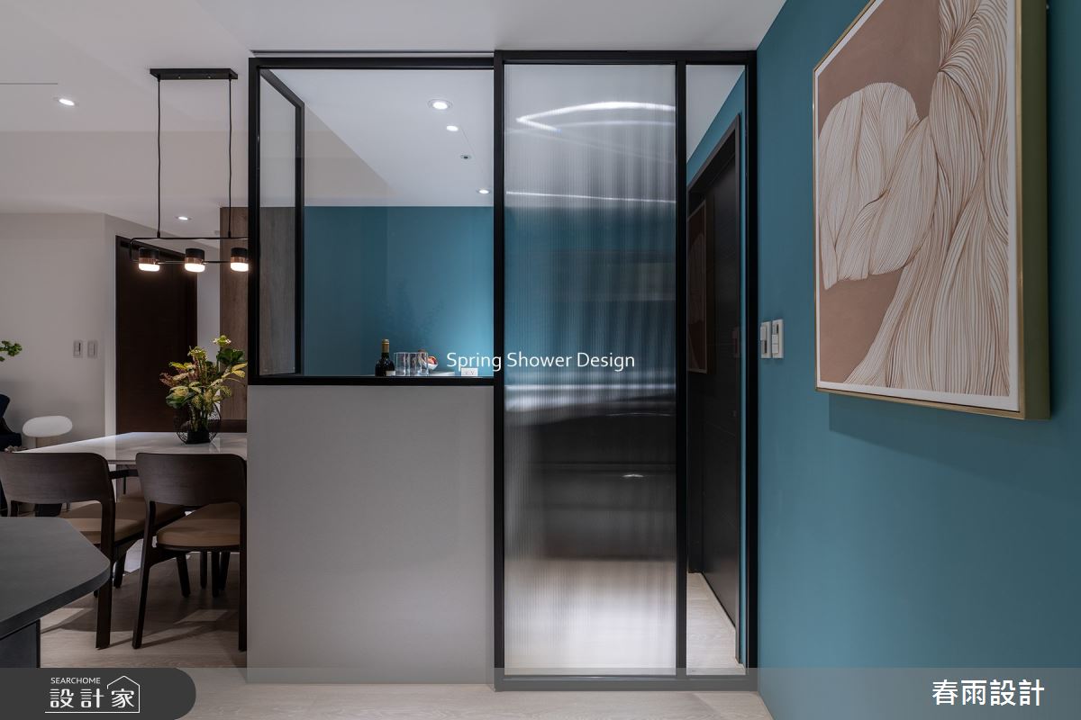 新成屋(5年以下)＿現代風餐廳廚房案例圖片＿春雨設計＿春雨_165 淡水宏盛蒙德里安之2