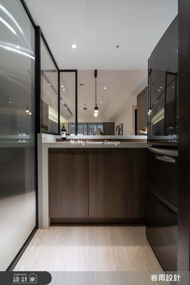 新成屋(5年以下)＿現代風廚房案例圖片＿春雨設計＿春雨_165 淡水宏盛蒙德里安之15