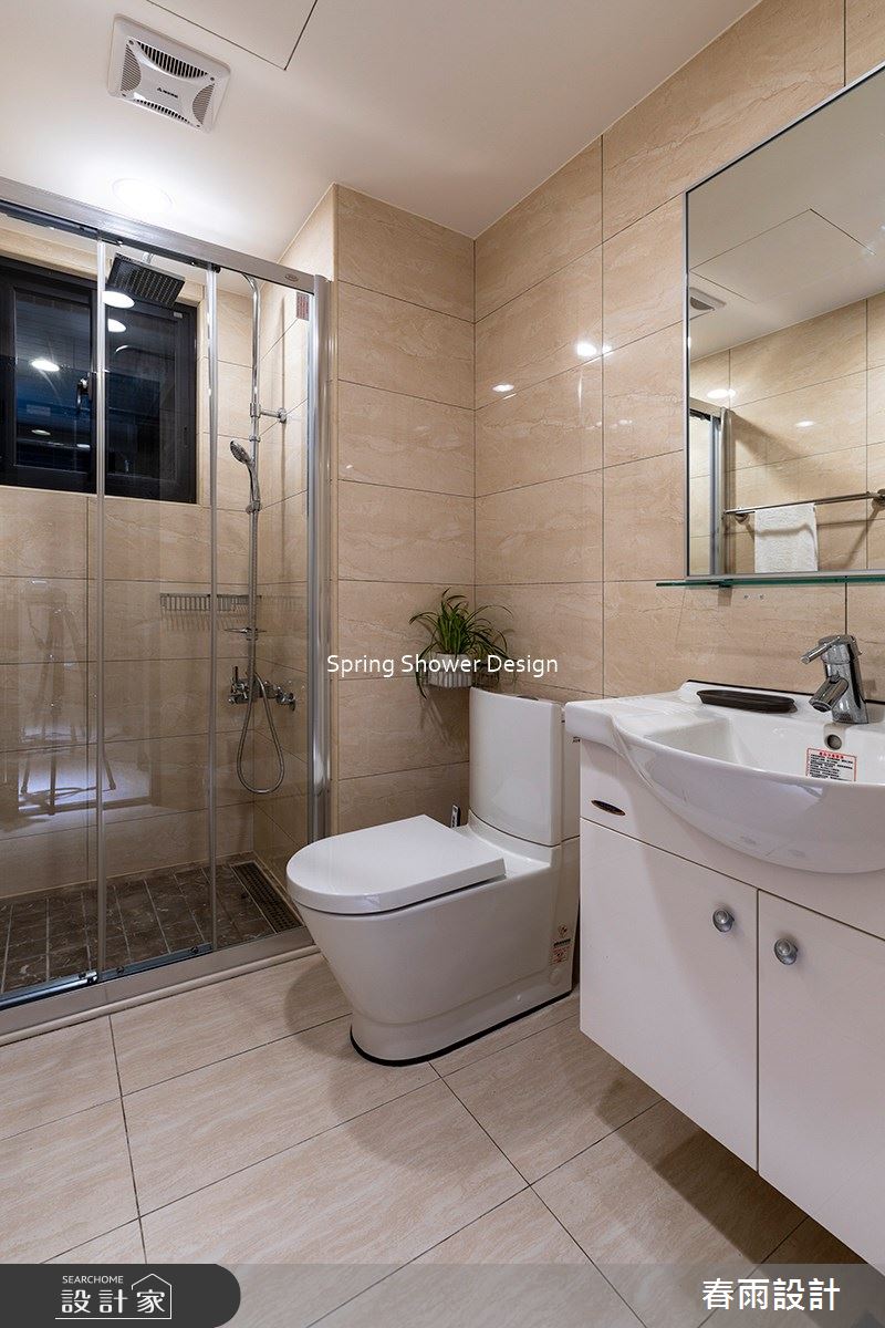 新成屋(5年以下)＿現代風浴室案例圖片＿春雨設計＿春雨_165 淡水宏盛蒙德里安之18