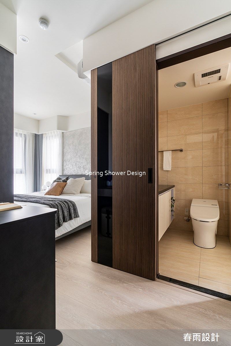 新成屋(5年以下)＿現代風臥室浴室案例圖片＿春雨設計＿春雨_165 淡水宏盛蒙德里安之19