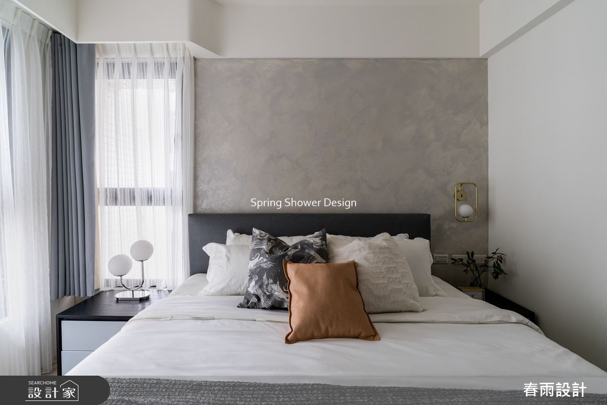 新成屋(5年以下)＿現代風臥室案例圖片＿春雨設計＿春雨_165 淡水宏盛蒙德里安之22