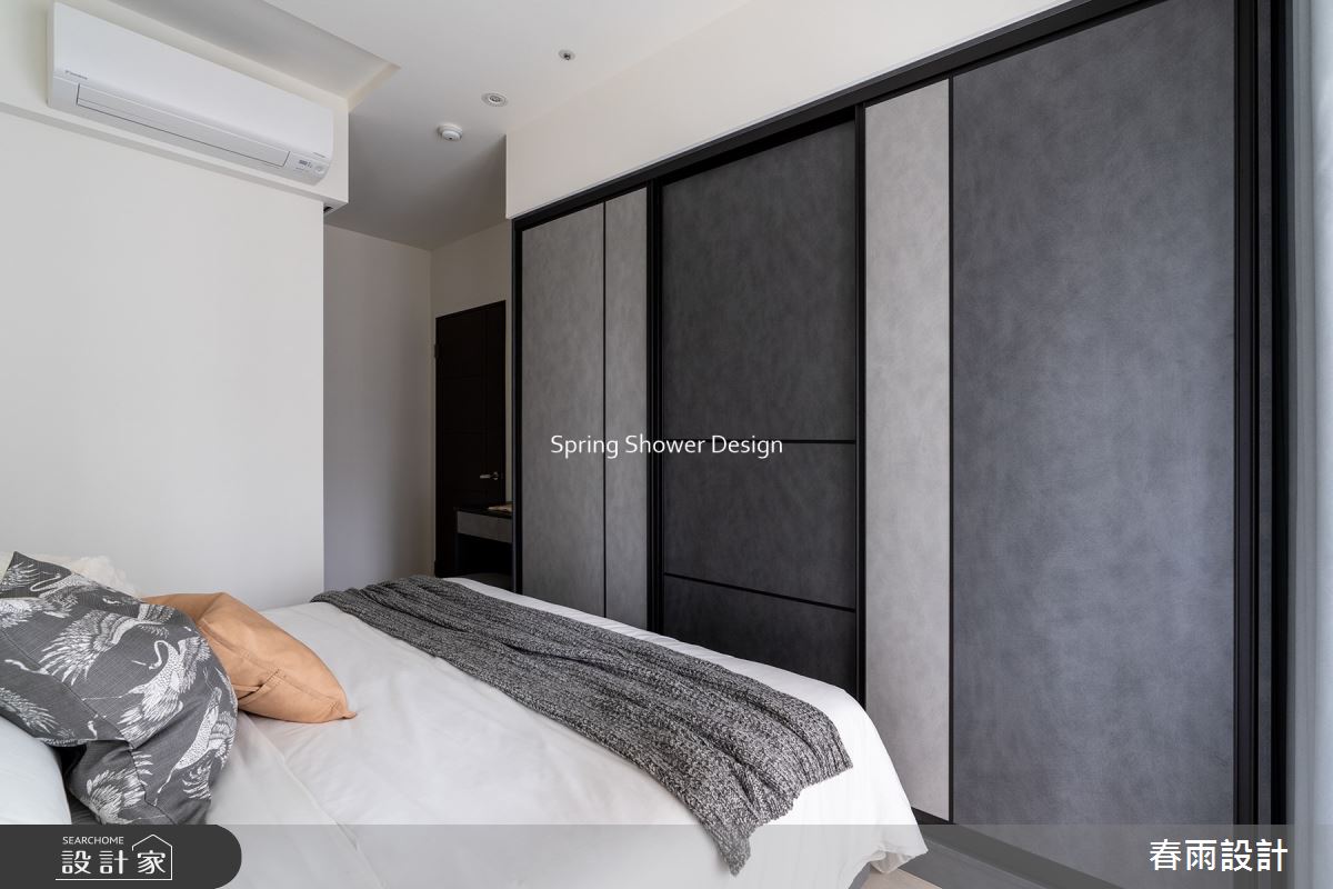 新成屋(5年以下)＿現代風臥室案例圖片＿春雨設計＿春雨_165 淡水宏盛蒙德里安之23