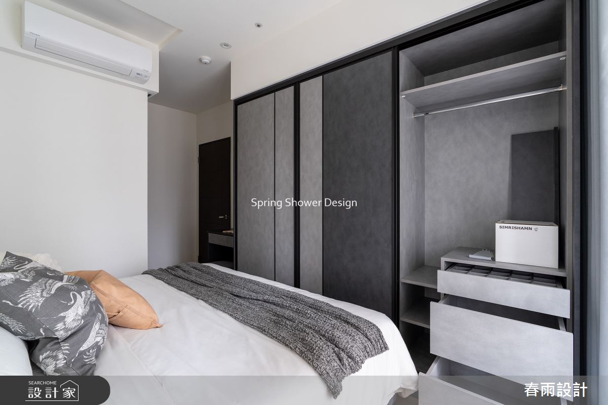 新成屋(5年以下)＿現代風臥室案例圖片＿春雨設計＿春雨_165 淡水宏盛蒙德里安之24