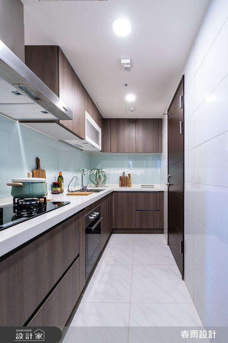 新成屋(5年以下)＿現代風廚房案例圖片＿春雨設計＿春雨_165 淡水宏盛蒙德里安之28