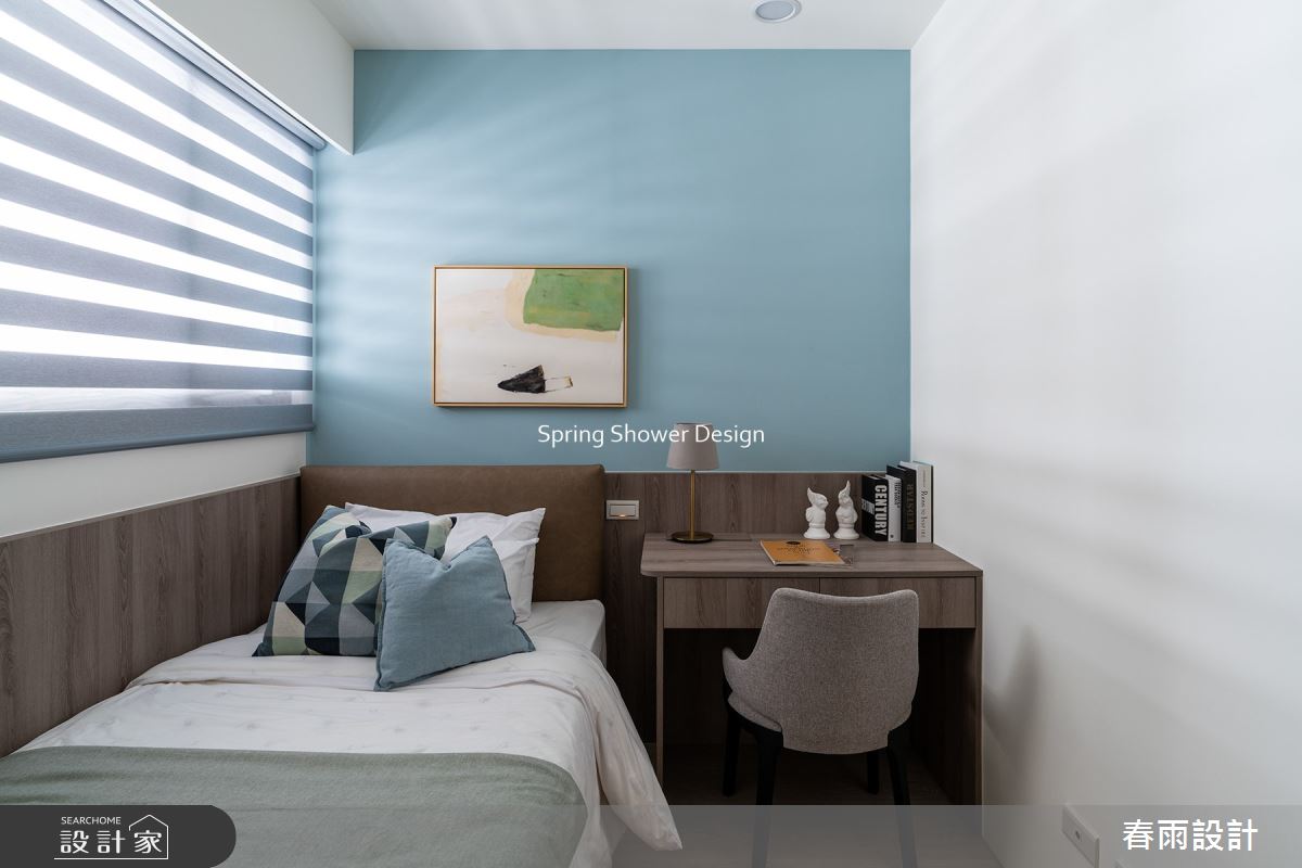 新成屋(5年以下)＿現代風臥室案例圖片＿春雨設計＿春雨_165 淡水宏盛蒙德里安之31