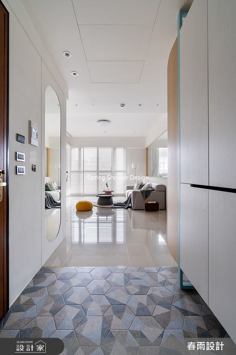 新成屋(5年以下)＿現代風玄關客廳案例圖片＿春雨設計＿春雨_166 坤山沐慕之1