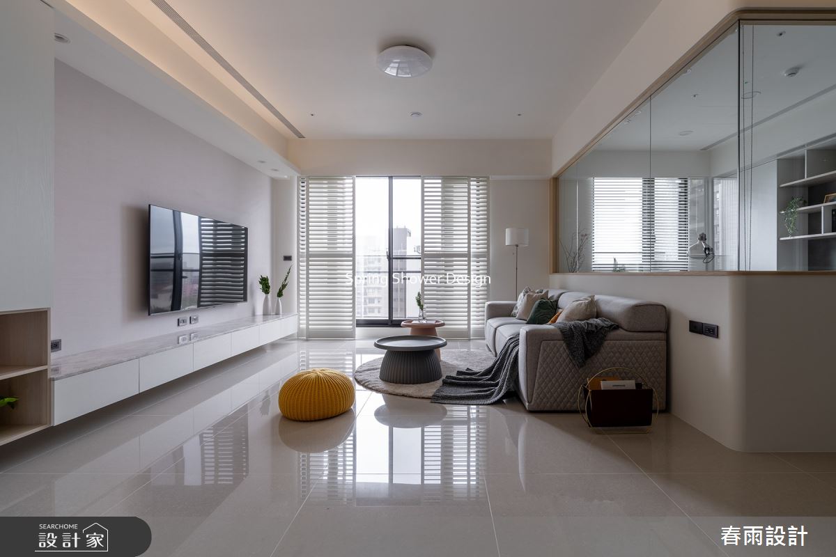 新成屋(5年以下)＿現代風客廳書房工作區案例圖片＿春雨設計＿春雨_166 坤山沐慕之3