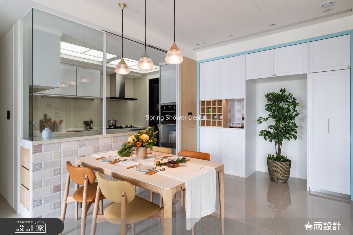 新成屋(5年以下)＿現代風餐廳廚房案例圖片＿春雨設計＿春雨_166 坤山沐慕之11