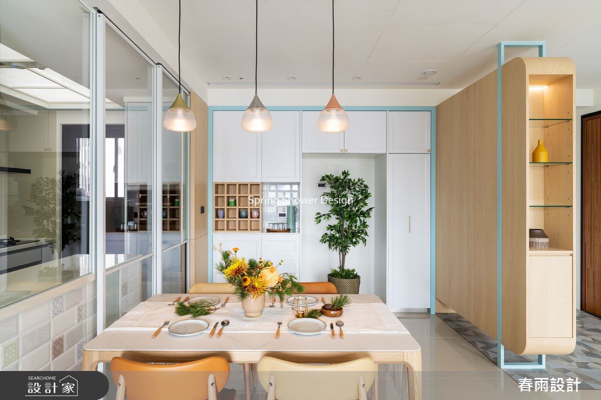 新成屋(5年以下)＿現代風玄關餐廳廚房案例圖片＿春雨設計＿春雨_166 坤山沐慕之12