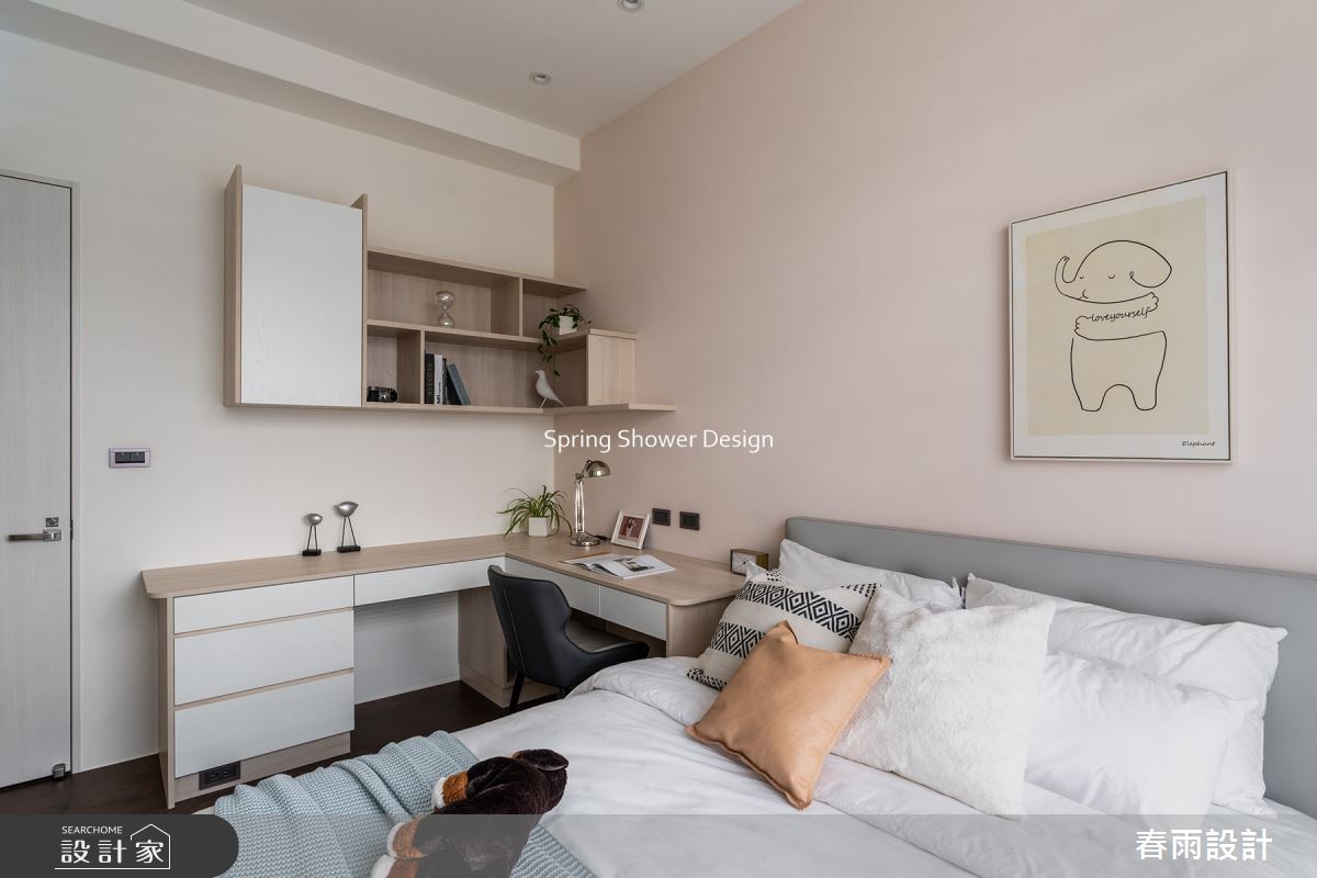 新成屋(5年以下)＿現代風臥室案例圖片＿春雨設計＿春雨_166 坤山沐慕之34