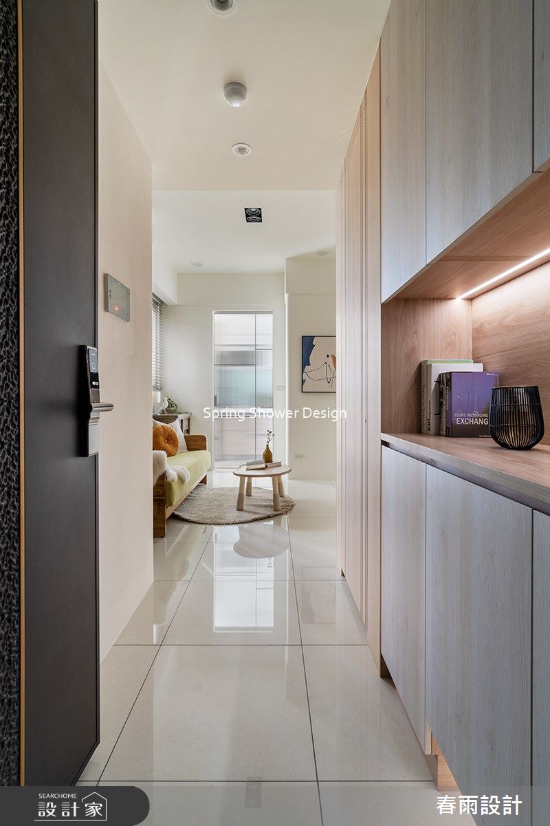 新成屋(5年以下)＿現代風玄關客廳案例圖片＿春雨設計＿春雨_167 逸偉華漾之1