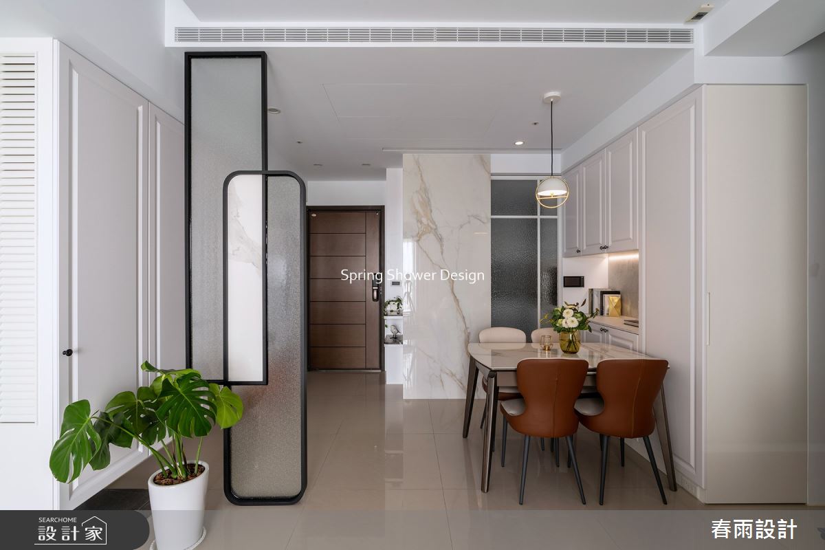 28坪新成屋(5年以下)＿現代風玄關餐廳案例圖片＿春雨設計＿春雨_168 瀧淳富居之8