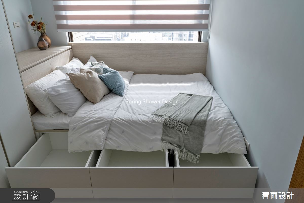 28坪新成屋(5年以下)＿現代風臥室案例圖片＿春雨設計＿春雨_168 瀧淳富居之20
