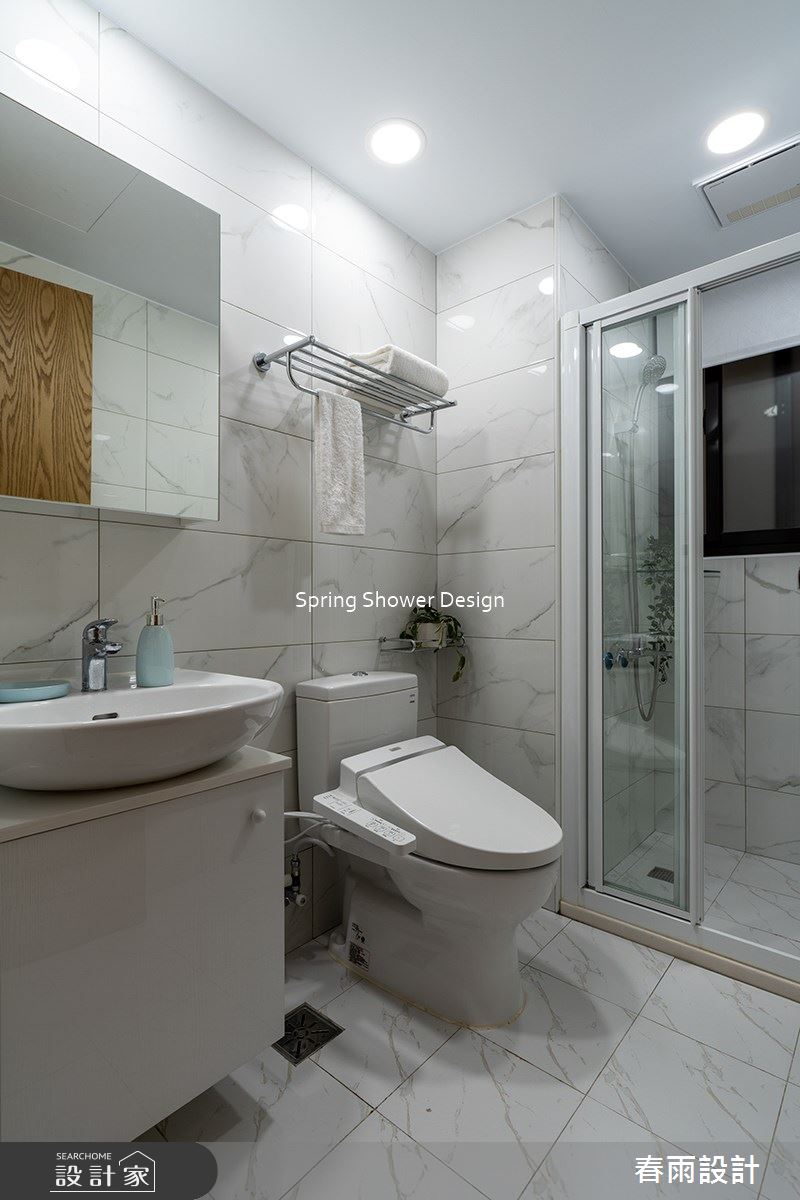 28坪新成屋(5年以下)＿現代風浴室案例圖片＿春雨設計＿春雨_168 瀧淳富居之23