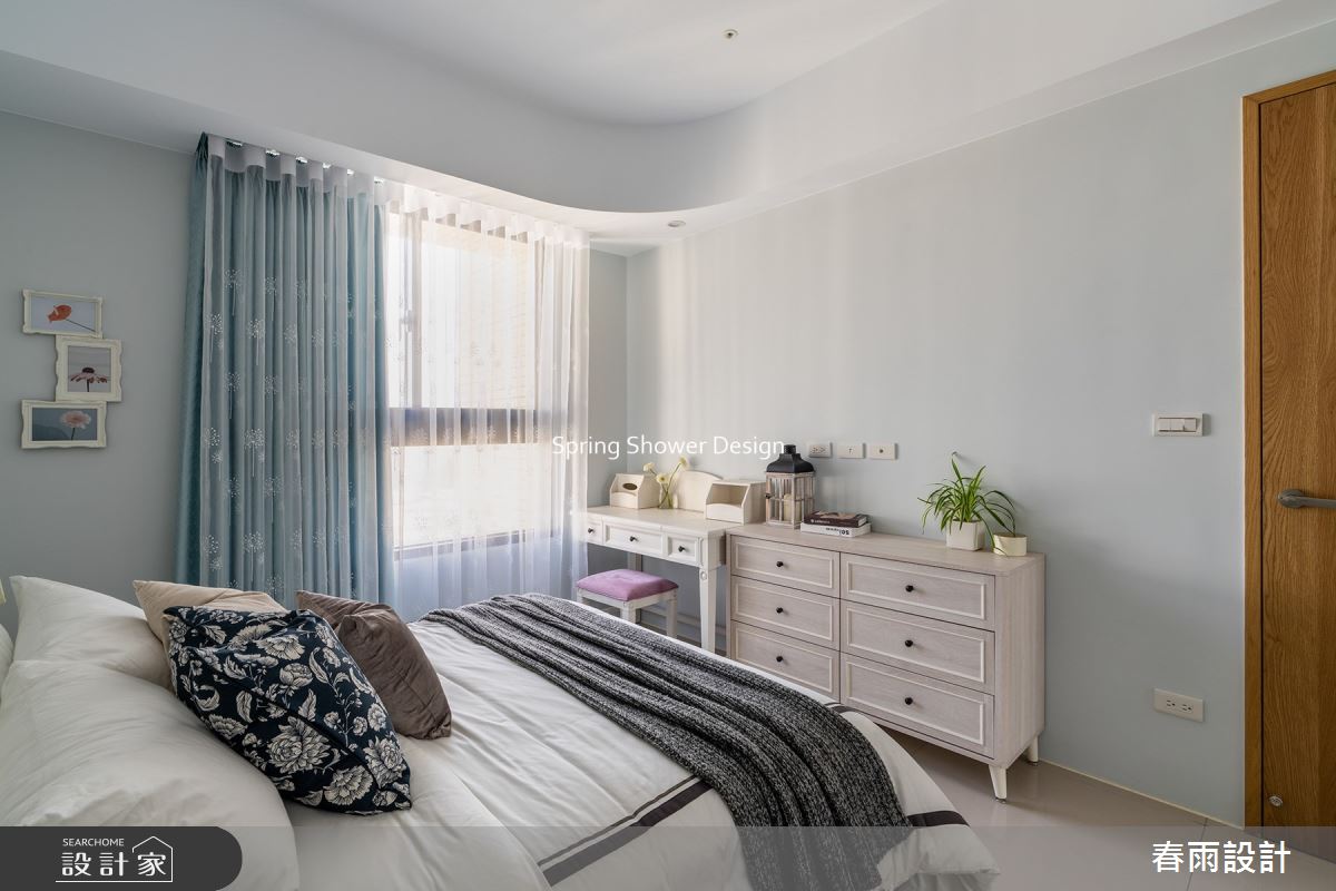 28坪新成屋(5年以下)＿現代風臥室案例圖片＿春雨設計＿春雨_168 瀧淳富居之25