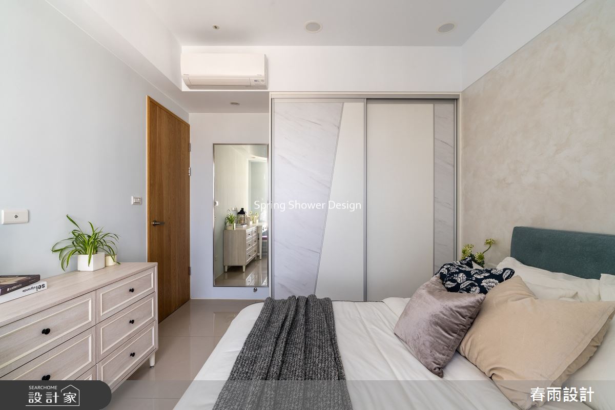 28坪新成屋(5年以下)＿現代風臥室案例圖片＿春雨設計＿春雨_168 瀧淳富居之26