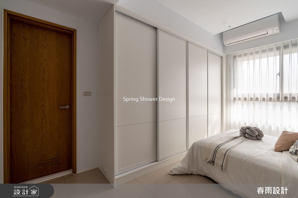 28坪新成屋(5年以下)＿現代風臥室案例圖片＿春雨設計＿春雨_168 瀧淳富居之28