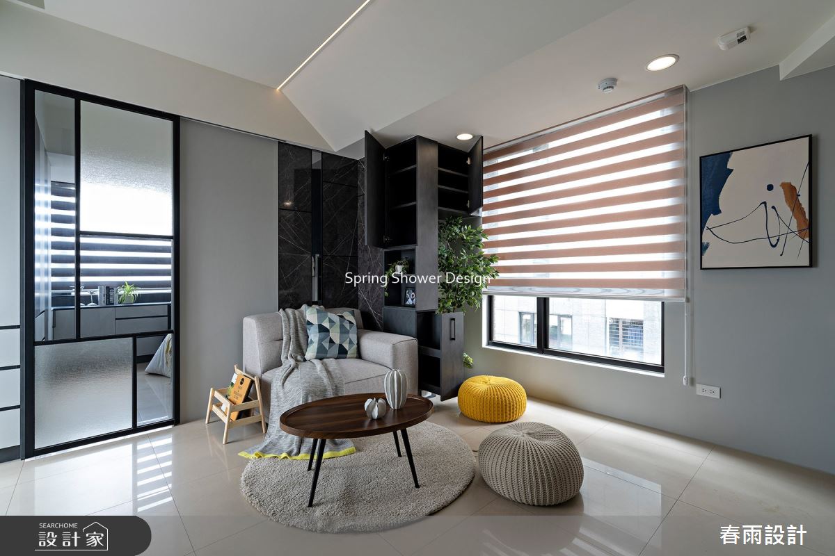 老屋(16~30年)＿現代風客廳案例圖片＿春雨設計＿春雨_169 永元路之4