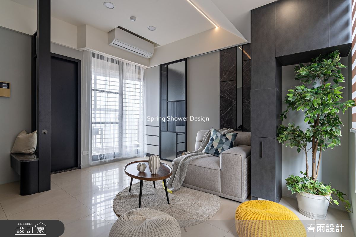 老屋(16~30年)＿現代風客廳案例圖片＿春雨設計＿春雨_169 永元路之14