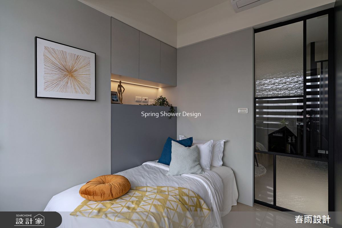 老屋(16~30年)＿現代風臥室案例圖片＿春雨設計＿春雨_169 永元路之17